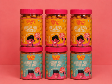 CRUNCHY PROTEIN PUFF COMBO - PACK OF 6