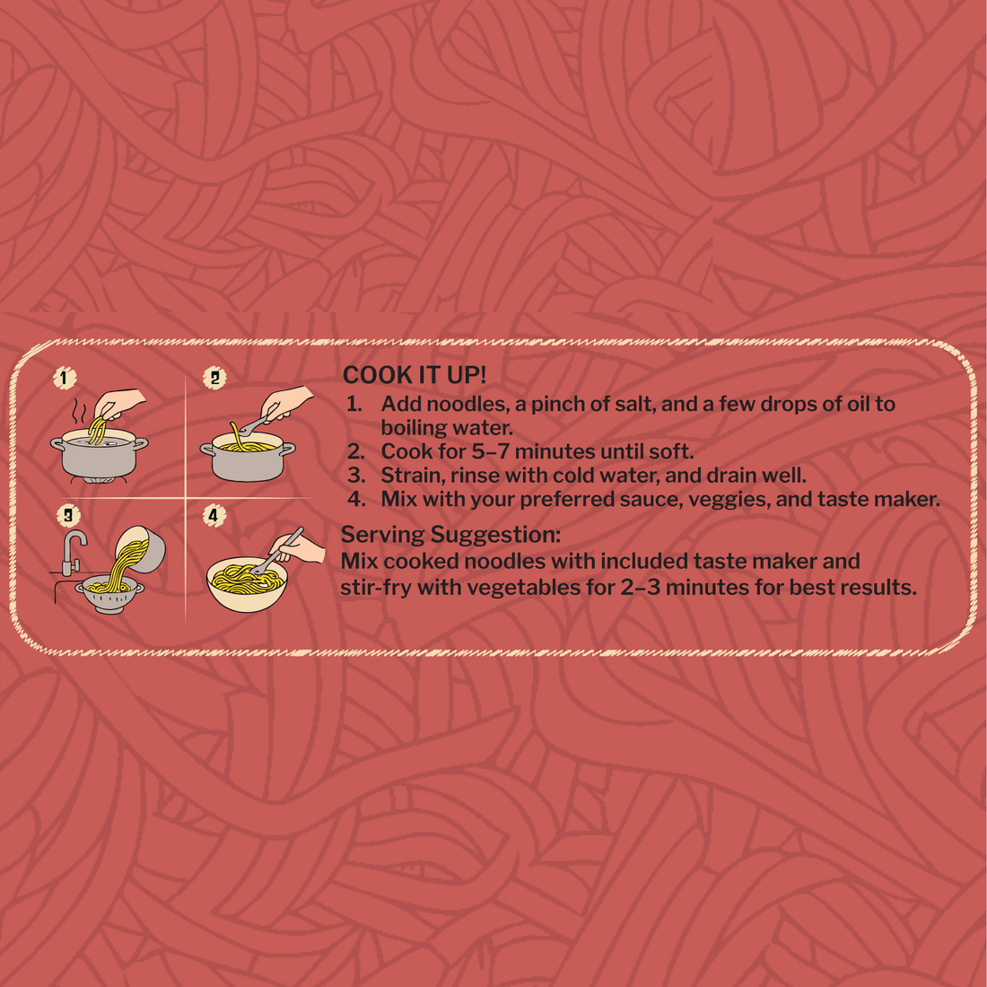 MULTIMILLET NOODLES - Pack of 3