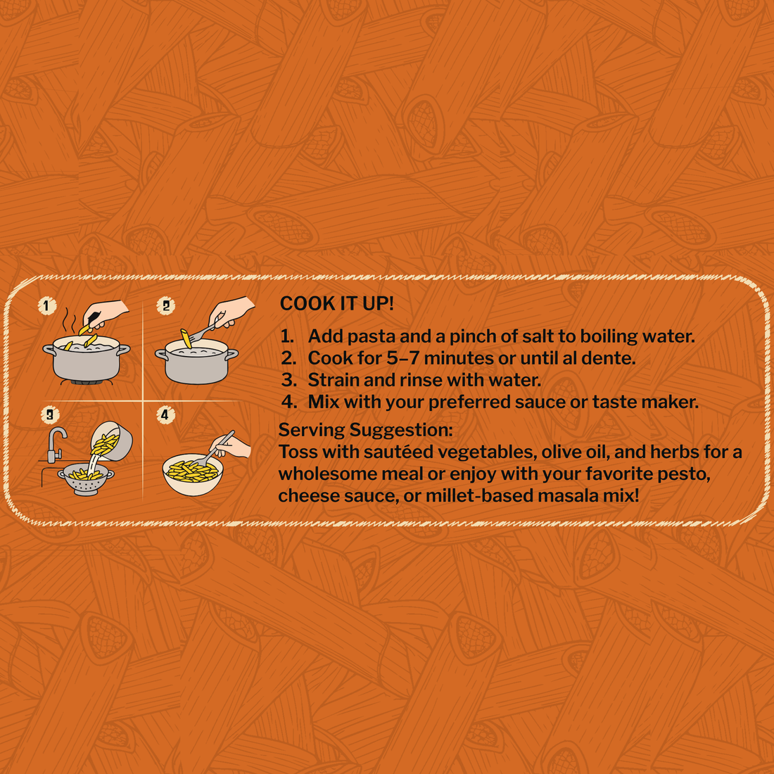 RAGI PASTA - Pack of 3