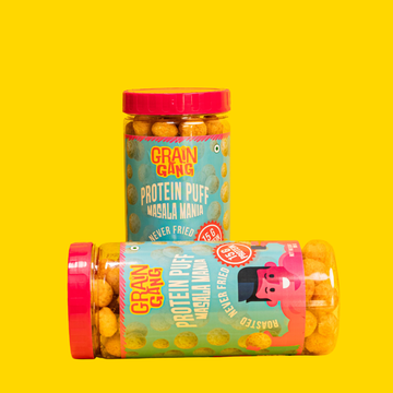 MASALA MANIA PROTEIN PUFFS (90 Grams) – 15g Protein